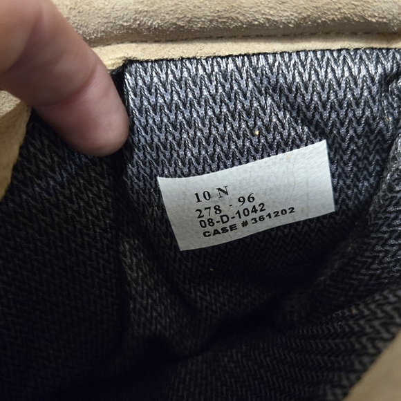 New! Wellco Desert Combat Cold Weather Military Boots Size 10N With Box - Picture 7 of 7